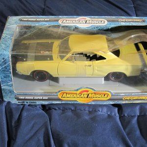 1969 Ertl Dodge Super 1/18 scale Yellow Never Out of Box American Muscle